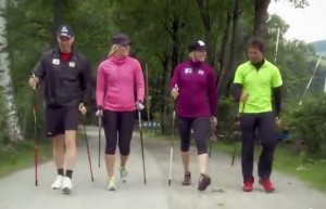 Lindsay Vonn Nordic Walking 