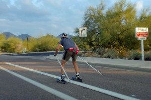 Man skating in Phoenix